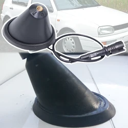 Antena de techo AM/FM con mástil, base y junta para VW Golf III y IV