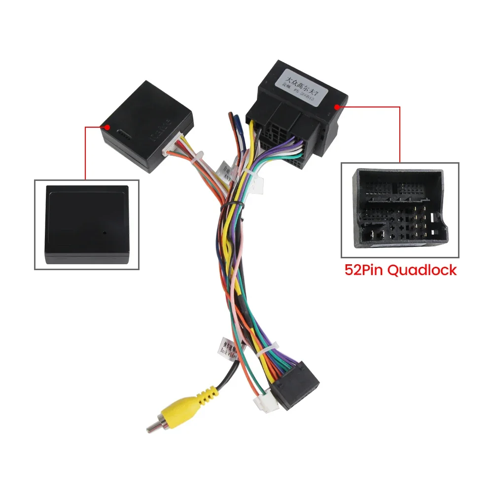 Interface Canbus 40/52 pines para radio VW Passat B6/B7 Seat Skoda - imagen 2