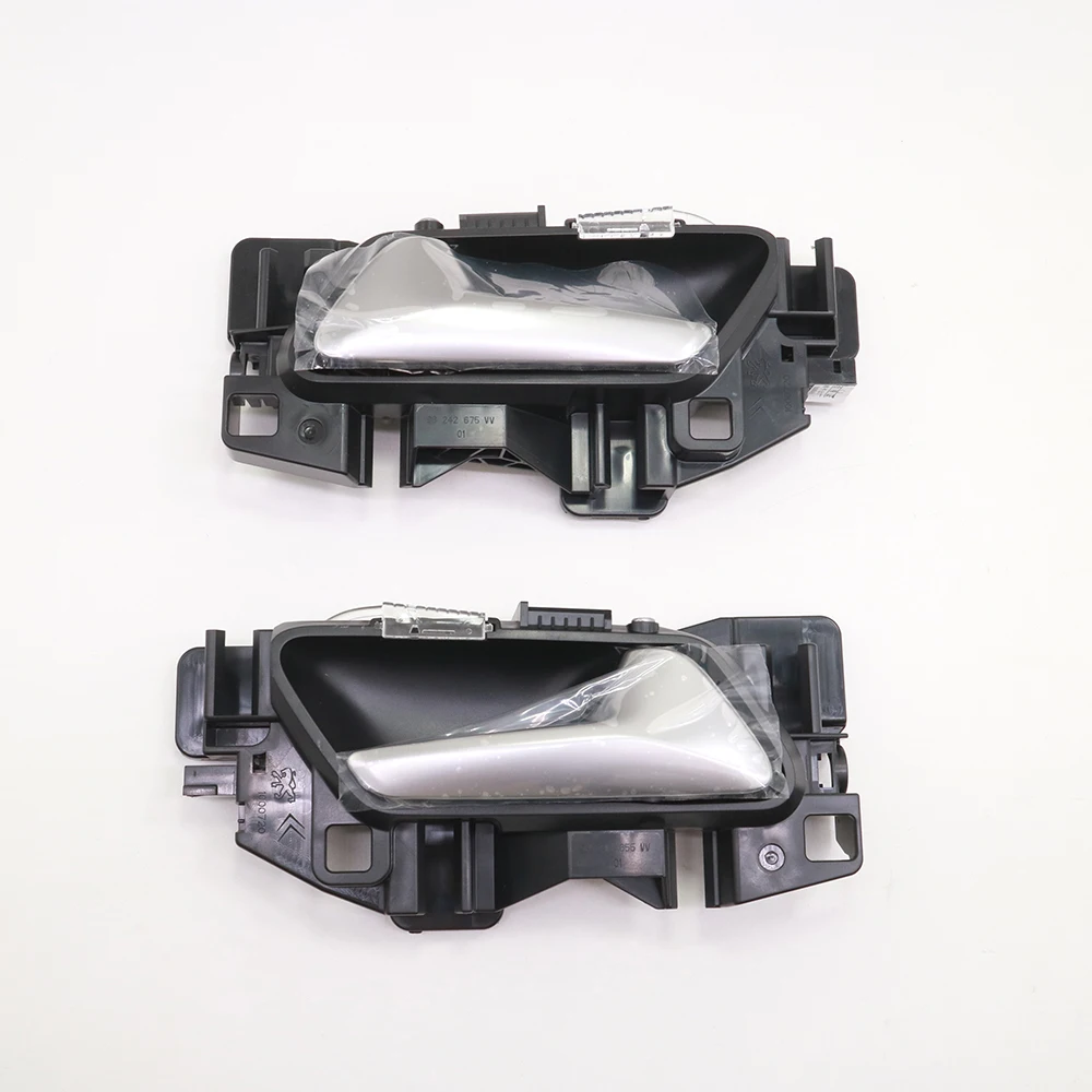 Manijas interiores iluminadas Peugeot Citroën 308 3008 5008 azul - imagen 3