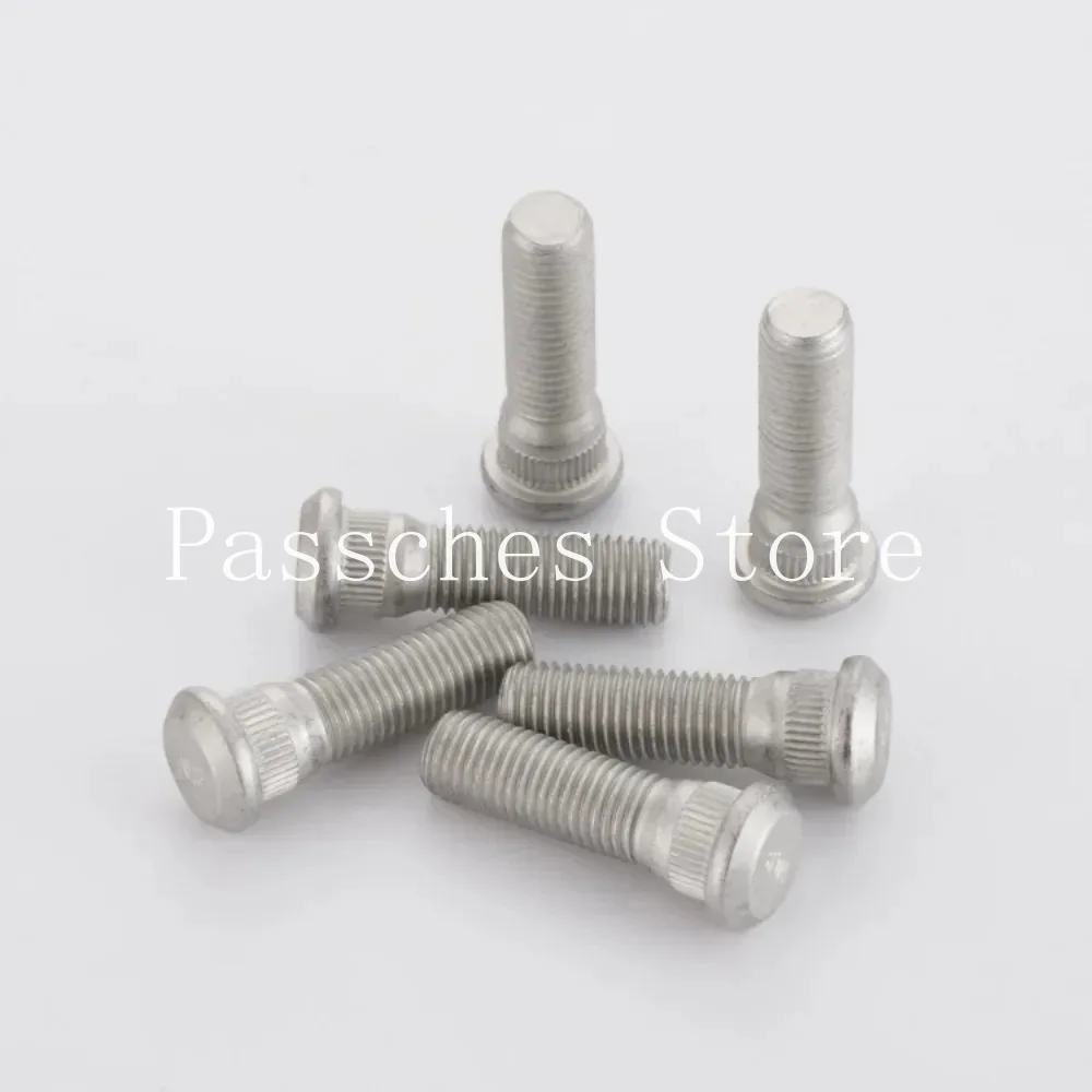 5 uds pernos estriados de pernos de rueda para BYD Chery M12x1 | Diámetro 14,3 mm | Longitud 48 mm | Grado 10,9 - imagen 5