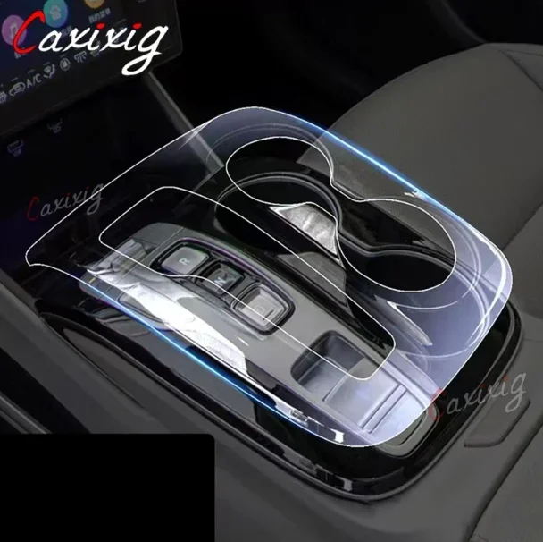 Para Hyundai Tucson NX4 2021-2023 consola central Interior de coche película protectora transparente de TPU accesorio de película de reparación antiarañazos - imagen 2
