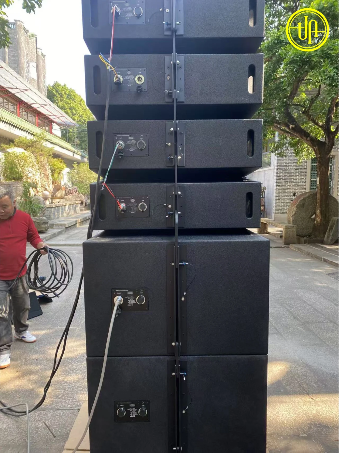 Altavoz profesional Dual para escenario y DJ - imagen 4