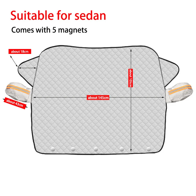 Cubierta plegable para proteger la ventana delantera del vehículo