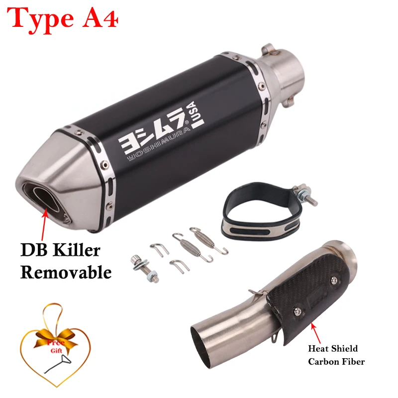 Sistema de escape KTM Duke 790/890 con carbono y tubo intermedio - imagen 4
