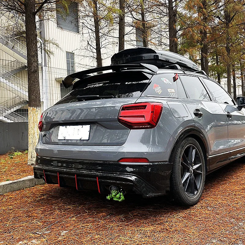 Alerón universal para tapa del maletero ABS carbono look – Audi Q2 Q3 Q5 - imagen 5