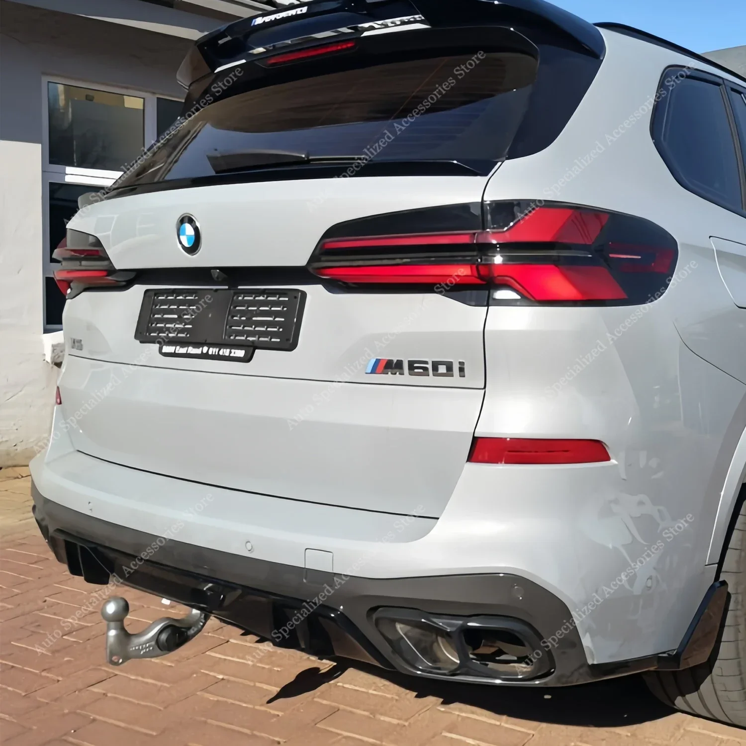 Difusor trasero estilo MP negro brillante para BMW X5 G05 M Sport - imagen 2