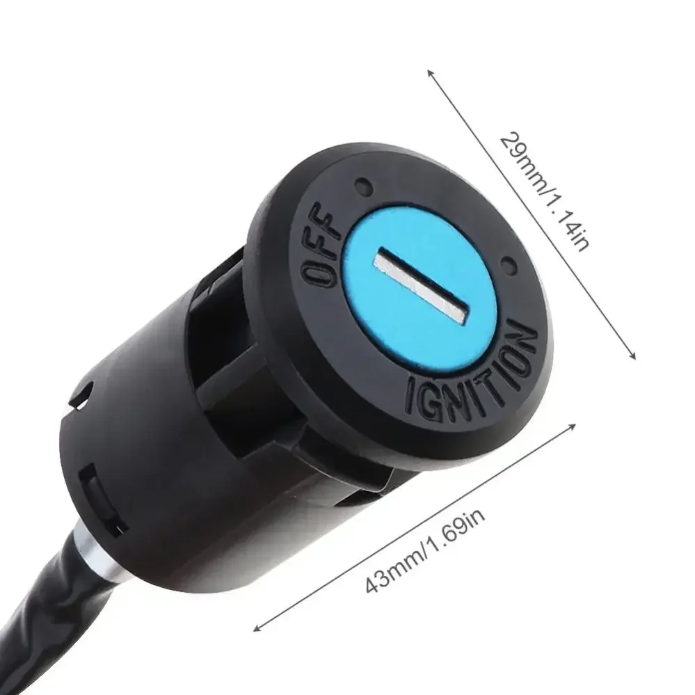 Interruptor universal de encendido con llave para moto, ATV y kart - imagen 4