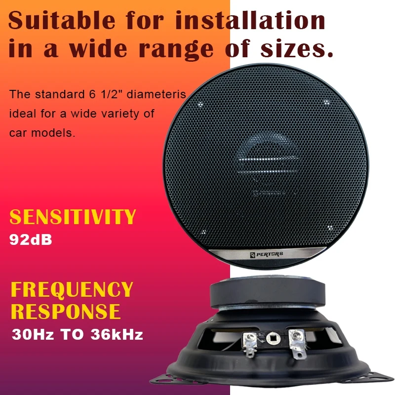 Altavoz coaxial 4 pulgadas 240W HiFi para coche - imagen 2