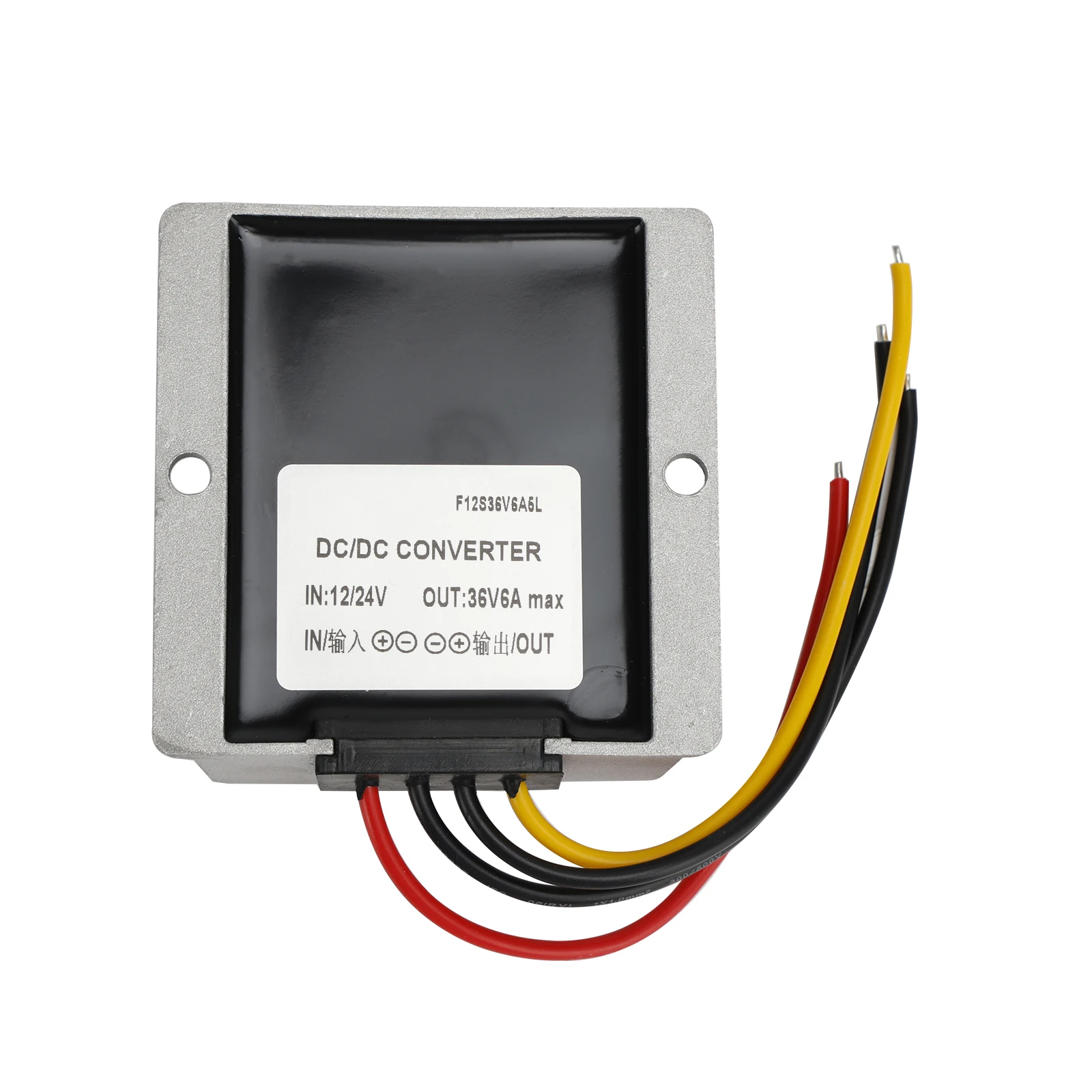 Convertidor elevador CC/CC estanco 12/24 V a 36 V, 6 A - imagen 4