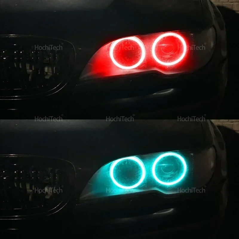 Luces diurnas LED BMW E46 LCI con mando RF - imagen 5