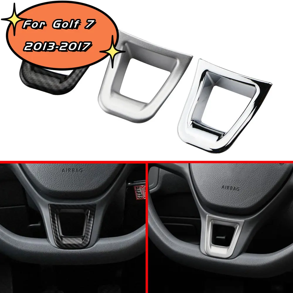 Embellecedor pegatina para volante Volkswagen Golf 7 MK7 2013-2019