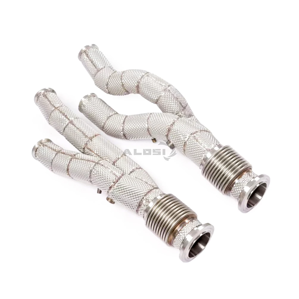 Colector de escape inox para Lamborghini Aventador LP750 V12 6.5