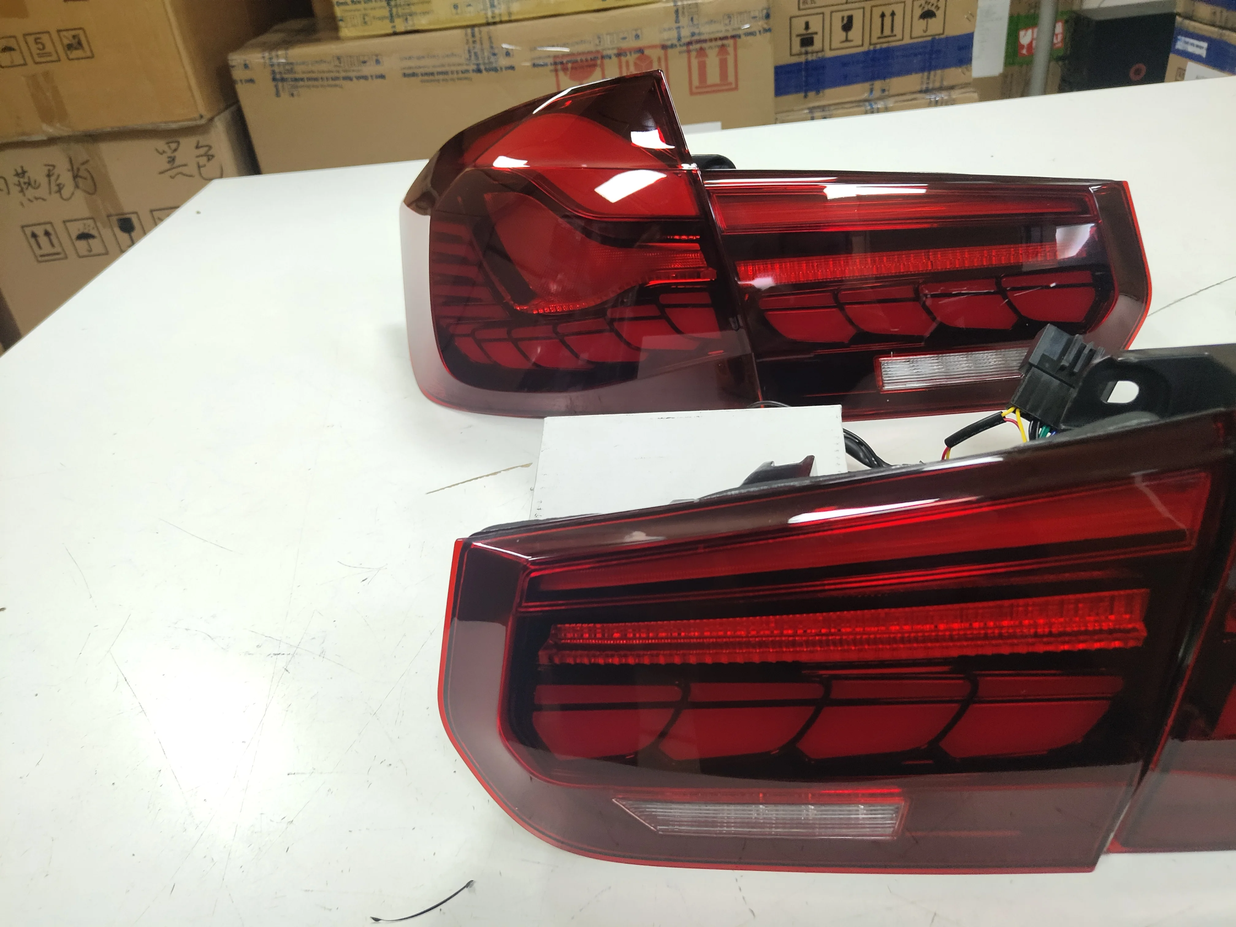 Luz trasera LED roja para BMW F30 F35 318-335i 2013-2020 - imagen 4