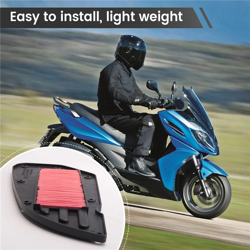 Filtro aire KYMCO J300 SC300 17211-LEA7-E00 recambio original - imagen 5
