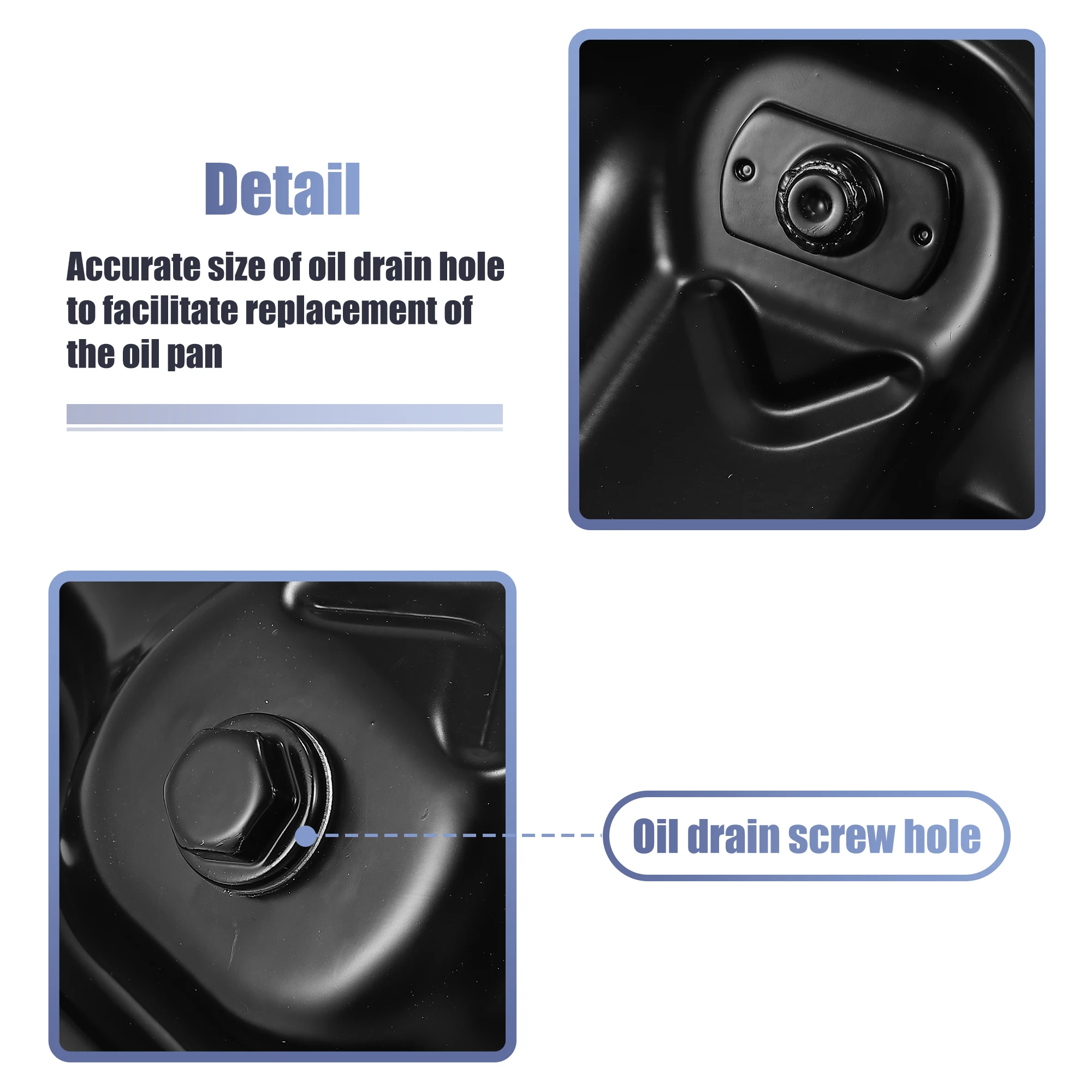 X Autohaux bandeja de aceite