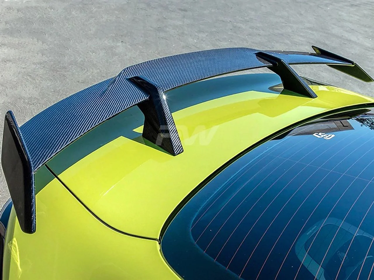 Alerón trasero fibra de carbono ala alta – BMW M3 G80 / M4 G82 - imagen 4