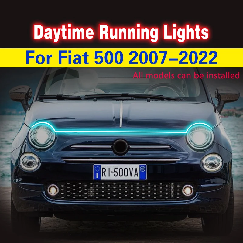 Luces diurnas LED DRL Fiat 500 2007-2022