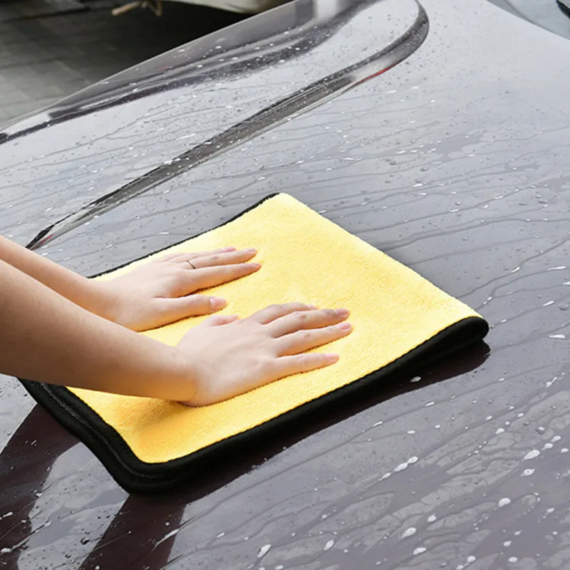 Toalla de microfibra 30x30cm para limpieza de coche - imagen 2
