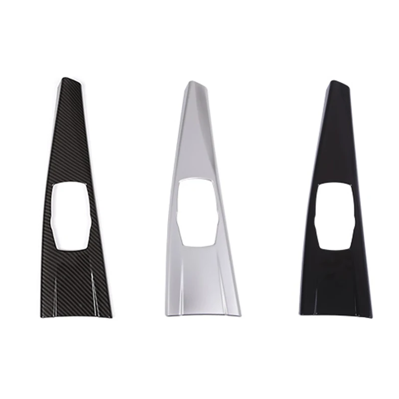 Panel multimedia fibra carbono BMW Serie 3 F30 F34 embellecedor interior - imagen 5