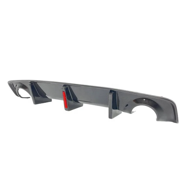 Difusor trasero fibra carbono LED Dodge Charger SRT cuerpo ancho 20-24 - imagen 4