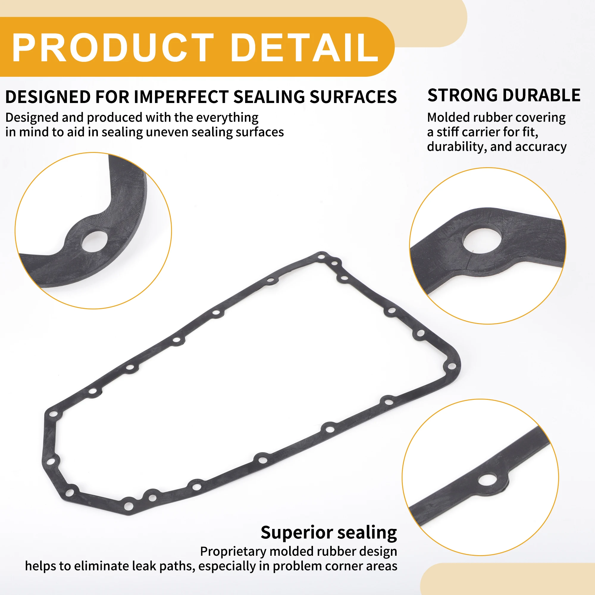 X Autohaux No.5189838AA junta de cárter de aceite de filtro de transmisión de coche para Jeep Compass 2007-2017 para Jeep Patriot 2007-2017 - imagen 4