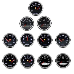Indicador multifunción 12-36 V con RPM, velocidad y temperatura