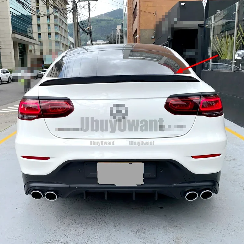 Alerón trasero ABS para Mercedes-Benz GLC Coupé 2016-2018 - imagen 4