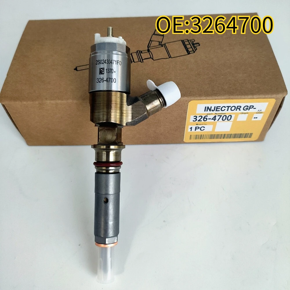 Inyector combustible diésel 3264700 Caterpillar C6.4 – Excavadora CAT 320D
