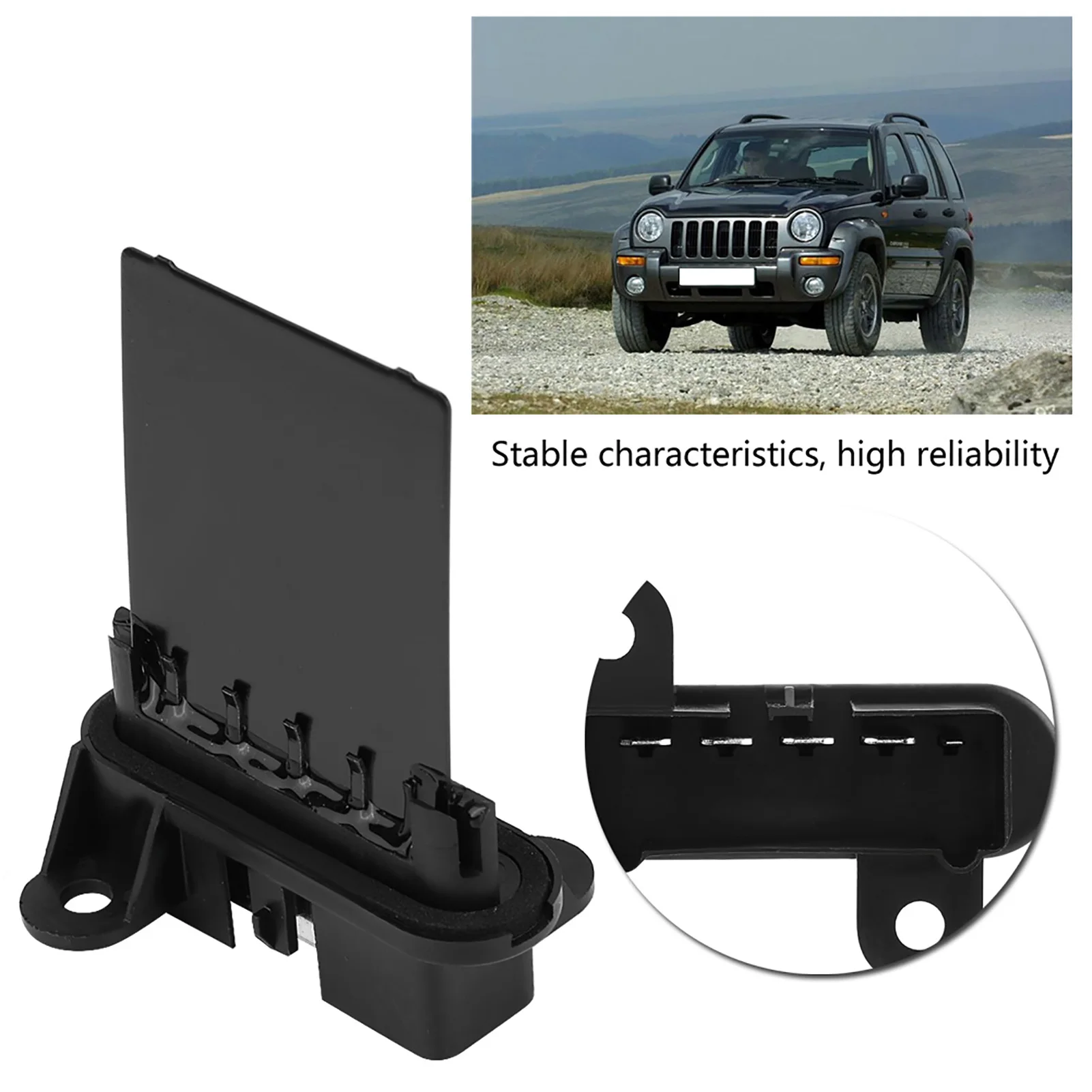 Resistencia del ventilador Jeep Cherokee Liberty Wrangler 05066552AA