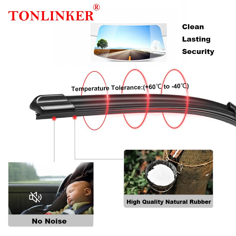 Escobillas limpiaparabrisas para Dongfeng DFM H30 Cross 2014-2016 - imagen 5