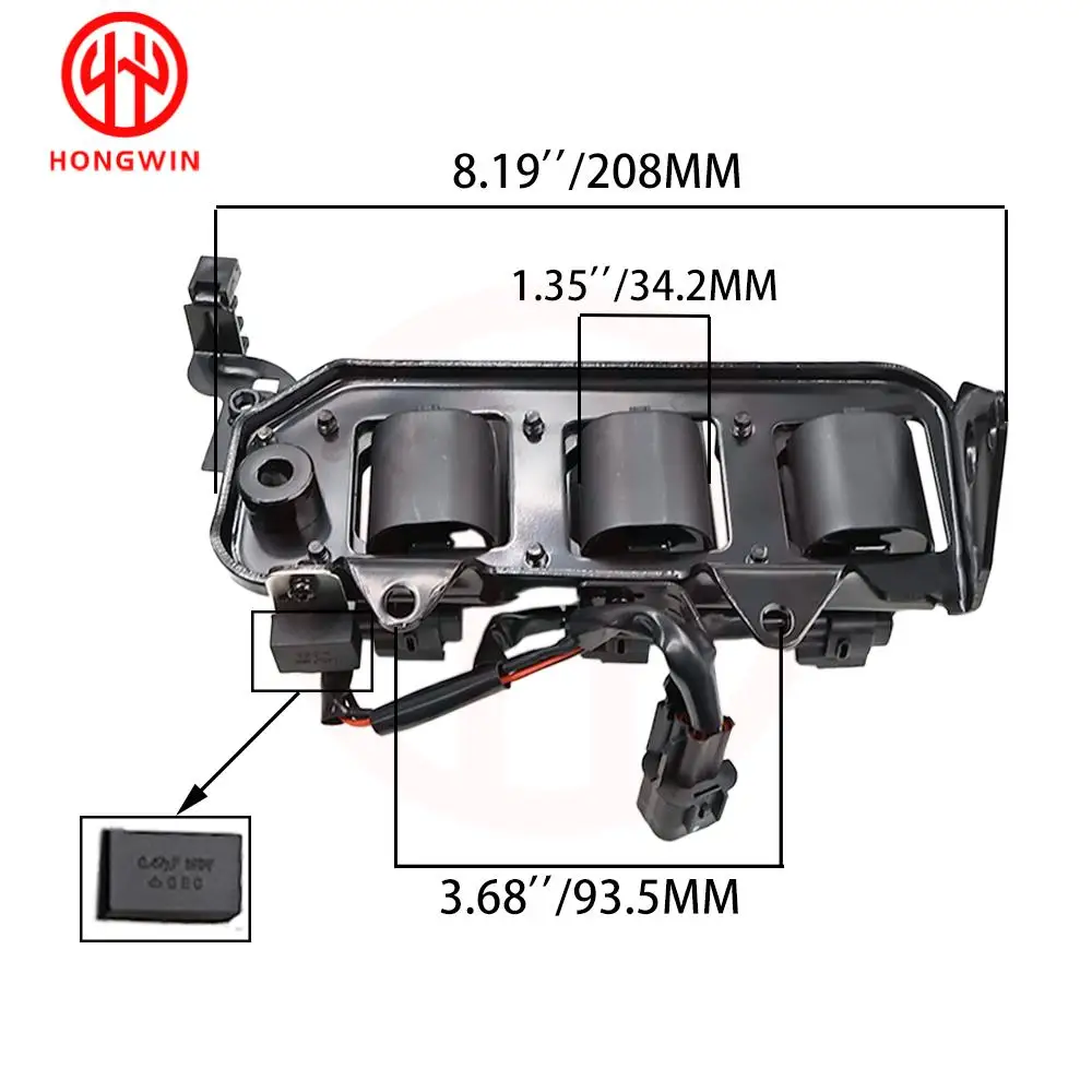 27301-37150 Bobina de encendido Hyundai Tucson Kia Sportage 2.7L - imagen 2