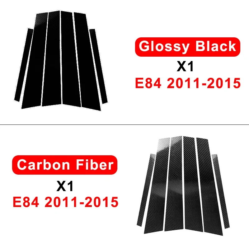 Pegatinas Embellecedoras de Poste de Pilar de Puerta de Coche para BMW X3 F25 G01 X5 E70 F15 X6 E71 F16 - imagen 3