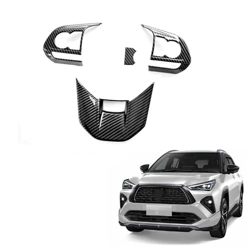 Kit molduras cubierta volante fibra carbono Toyota Yaris Cross 23-24 - imagen 4