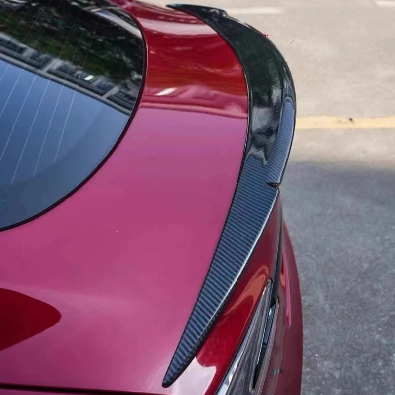Alerón trasero de fibra de carbono para Tesla Model S - imagen 2