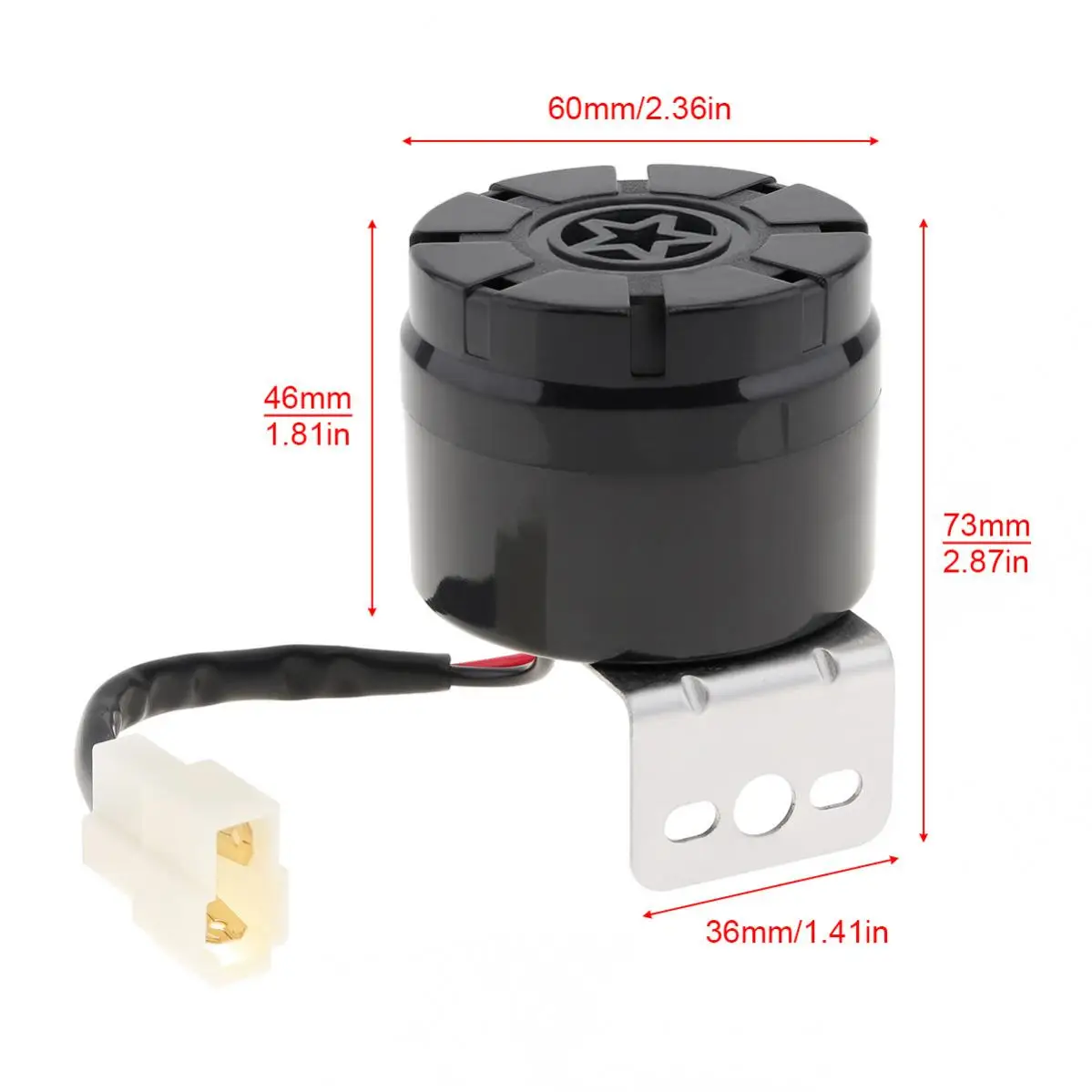 Bocina alarma marcha atrás universal 12V-24V - imagen 2