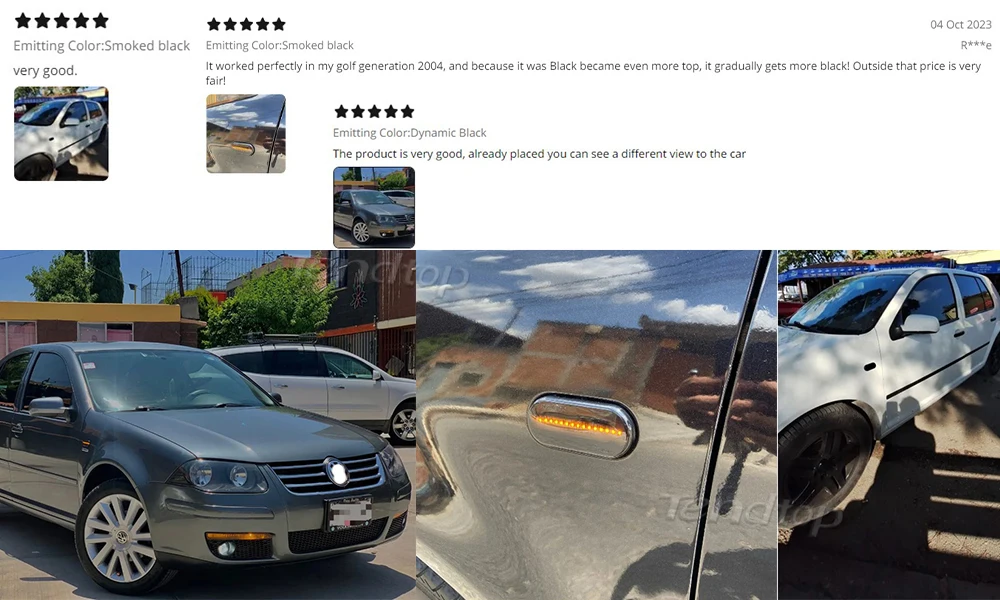 Luz de posición lateral dinámica