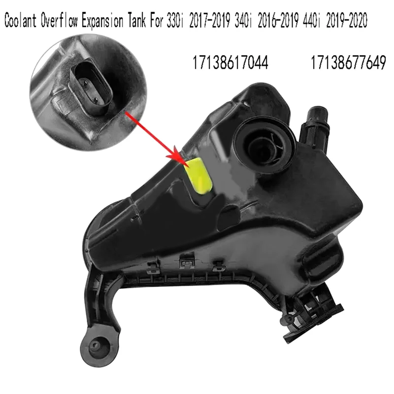 17138617044 Tanque de expansión refrigerante BMW 330i 340i 440i M240 - imagen 5