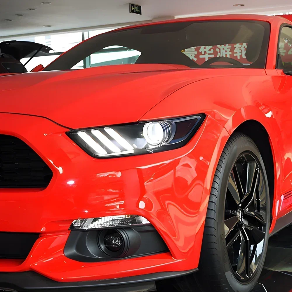 Faros delanteros LED con proyector para Ford Mustang 2015-2017 - imagen 5