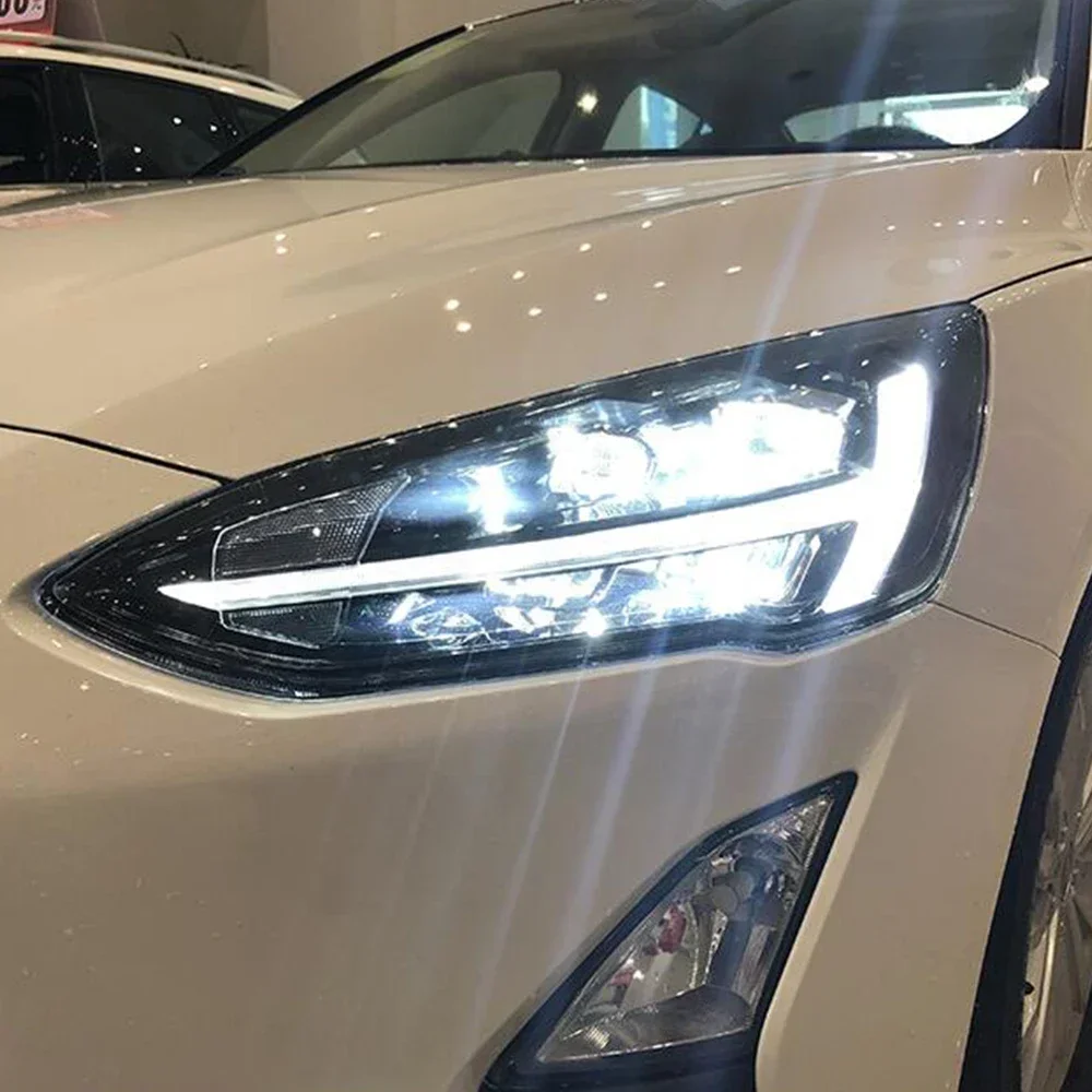 Faro LED delantero para Ford Focus 2019-2021 alta configuración proyector - imagen 4