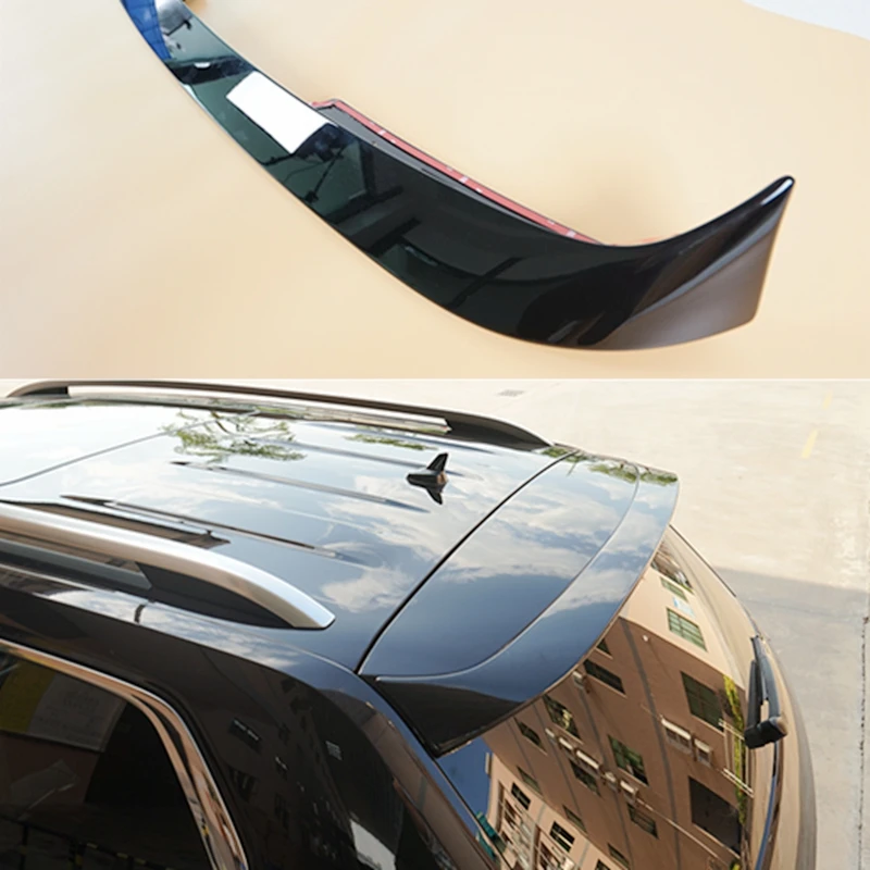SPOILER trasero de labio de maletero de ala trasera de pintura ABS para Volkswagen VW Atlas / Teramont 2017 2018 2019 2020 2021 - imagen 2