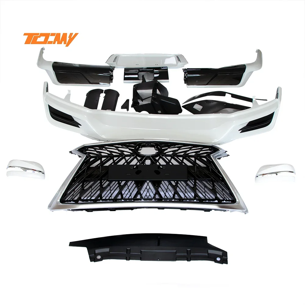 Parrilla media negra TDCMY de PP ABS para Lexus LX570 2016-2020 - imagen 4