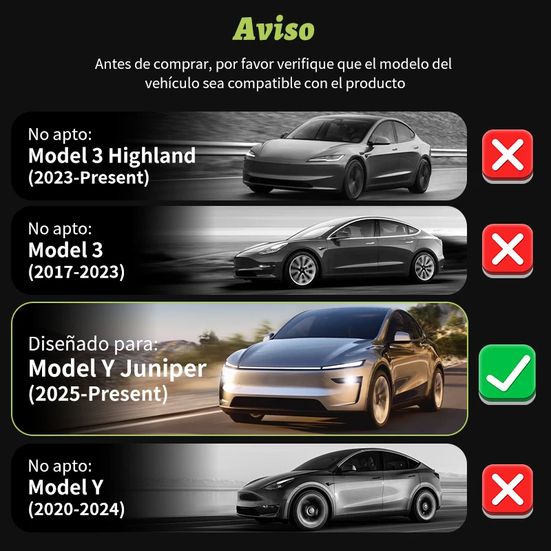 Tapacubos de 19 pulgadas para Tesla Model Y Juniper 2025 - imagen 2