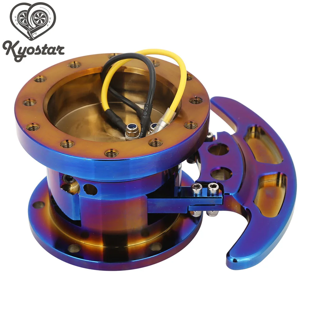Kit volante desmontable Snap Off con adaptador de dirección para asiento racing - imagen 2