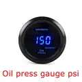 Oil press gauge psi