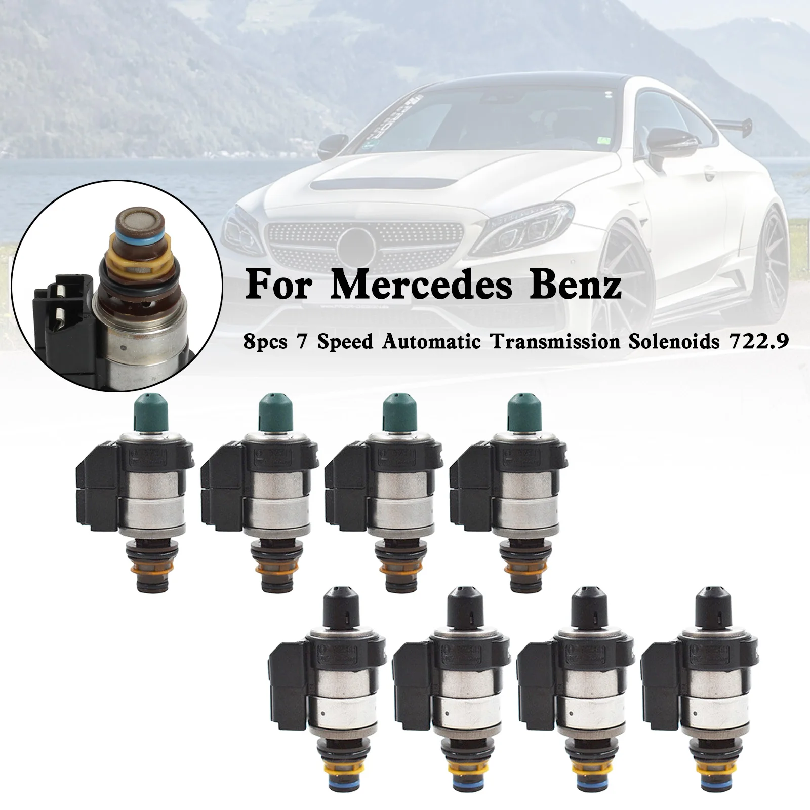Artudatech Solenoides de transmisión automática 722.9 Mercedes-Benz