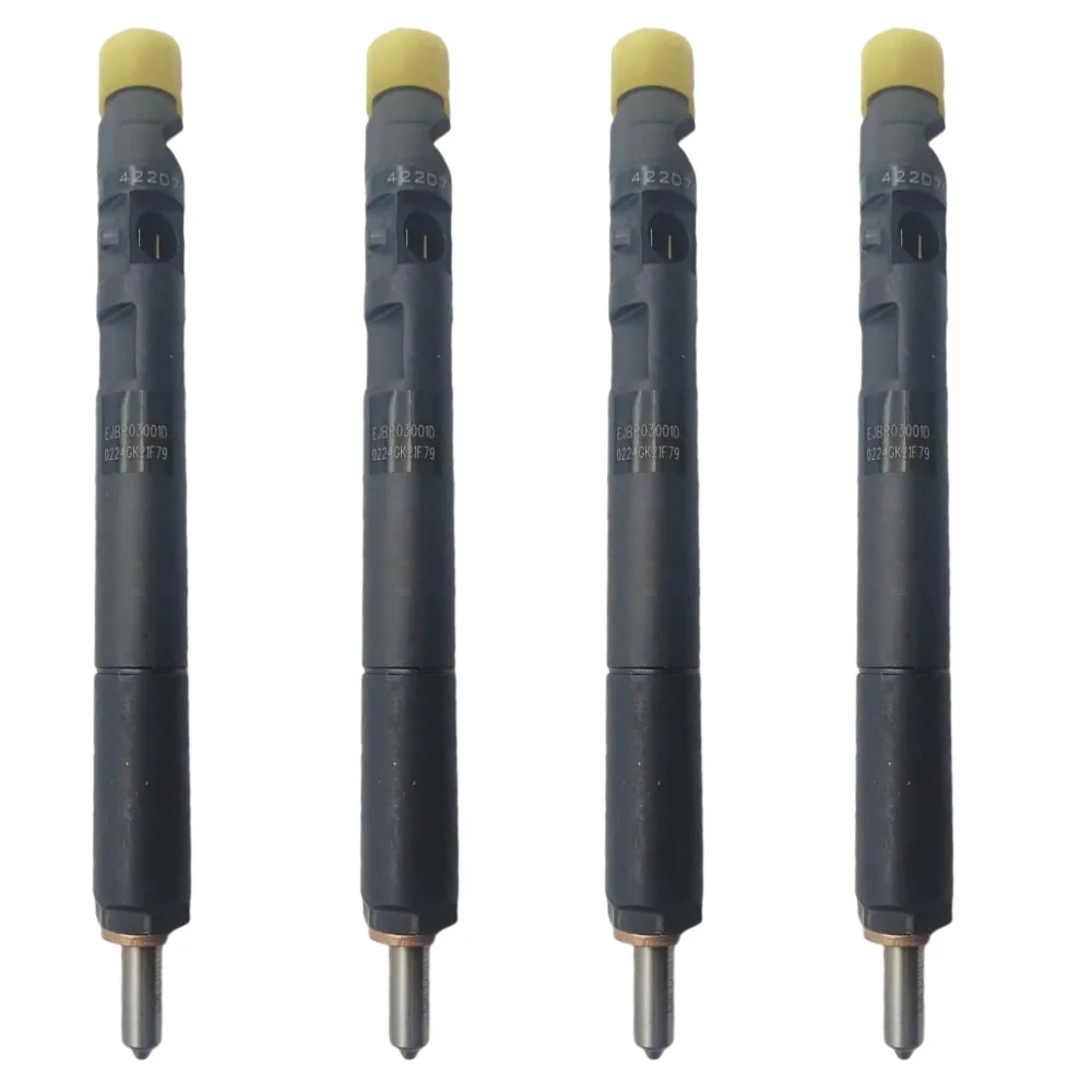 4 Uds para inyector de combustible diésel EJBR03001D 33801-4X900 boquilla 338014 X900 para KIA Bongo 2.9L CRDi Pick-up (144bhp) KJ Euro 3