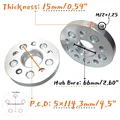 2PCS 15mm