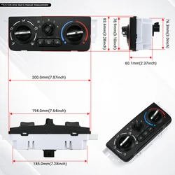 599-141 módulo control clima HVAC Chevy Cobalt Pontiac G5 2010