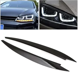 Cejas cubrefaros para Volkswagen Golf 7 GTI MK7, párpados delanteros