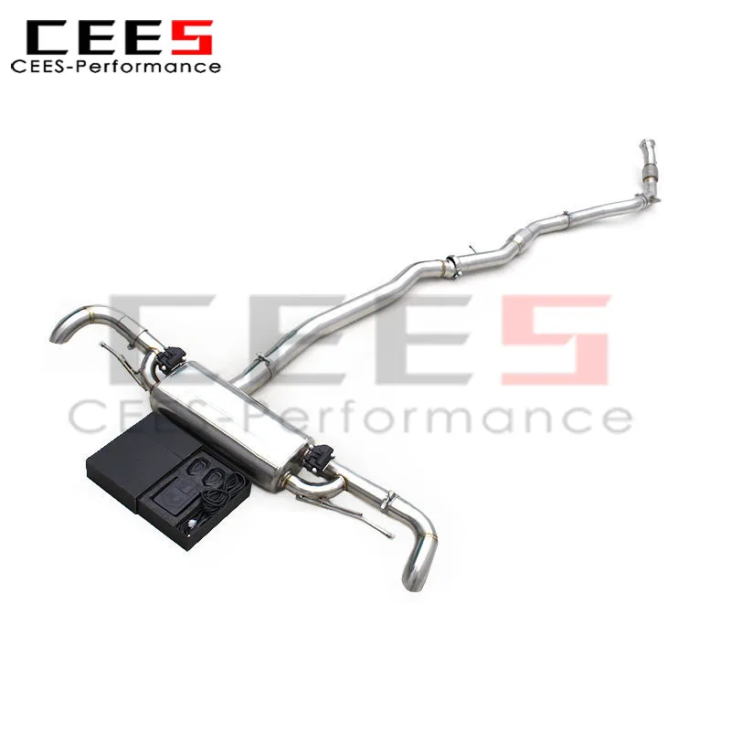 CEES Sistema de escape cat-back con válvula para Mercedes GLS 450 W167 - imagen 2